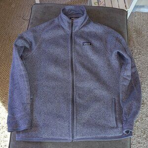 Patagonia Better Sweater Fleece Jacket, Women's full zip, Lupine (XL)